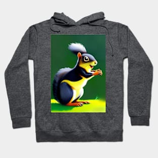 SQUIRREL CLAPPING TENNIS MATCH Hoodie